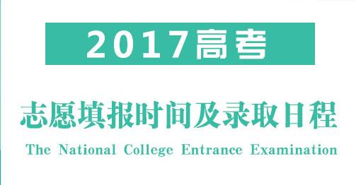 高考志愿填報(bào)時(shí)間及錄取日程