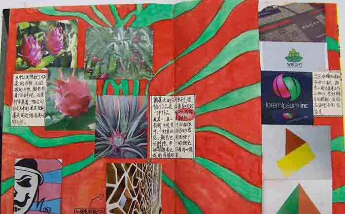 北京凱文學校AIP國際藝術(shù)學校學生作品