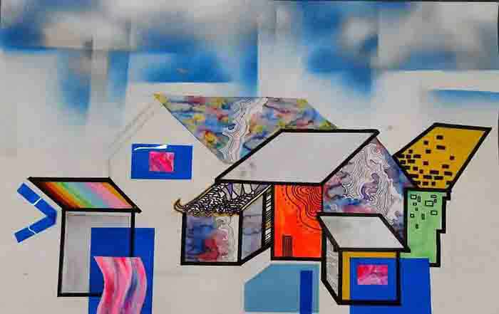 北京凱文學校AIP國際藝術(shù)學校學生作品