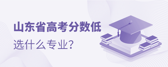 山東省高考分數(shù)低選什么專業(yè)