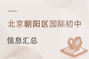 北京朝陽區(qū)國際初中