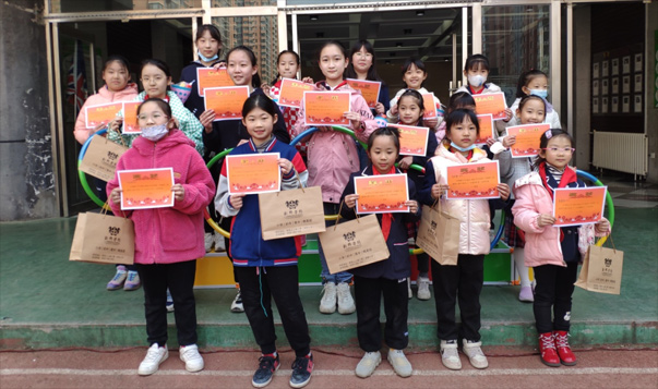 燕郊劍橋學校跳繩比賽