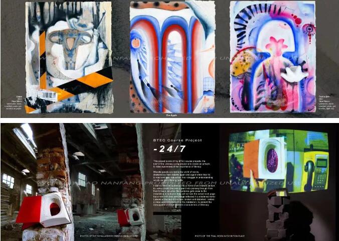 北京愛迪國際學(xué)校藝術(shù)高中學(xué)生作品