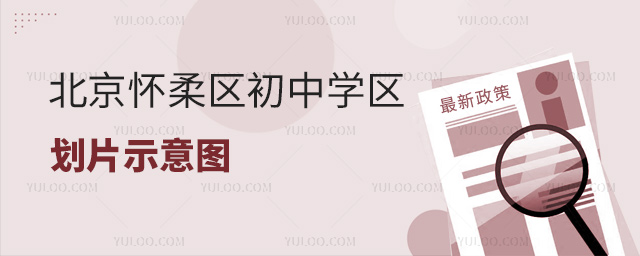 北京懷柔區(qū)初中學(xué)區(qū)劃片示意圖