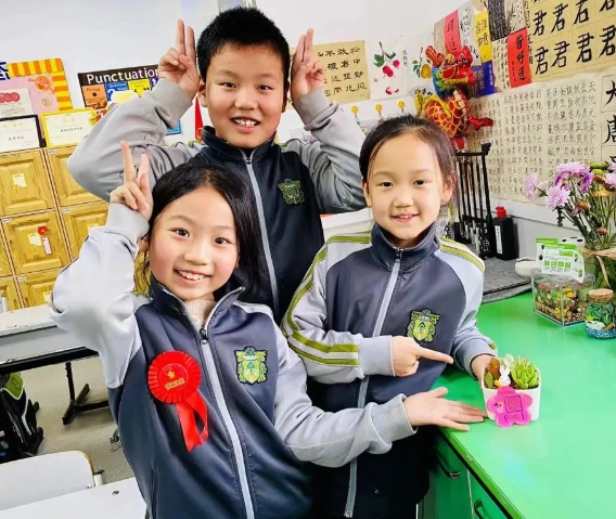北京市通州區(qū)私立樹人學(xué)校播種綠意，筑夢環(huán)保，共繪大自然熱愛之心