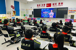 北京市通州區(qū)私立樹人學校開展安全教育日活動！