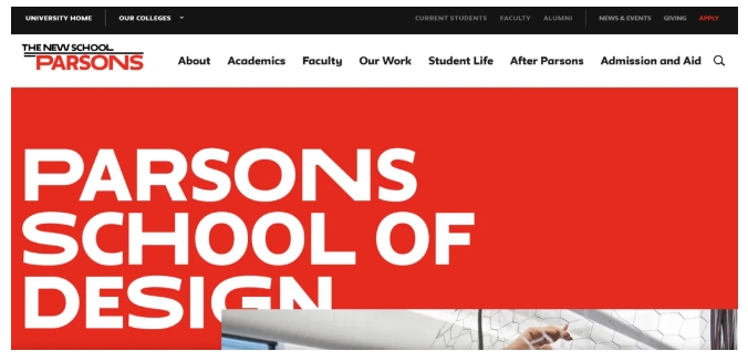 北服國際藝術高中名校特輯丨帕森斯設計學院