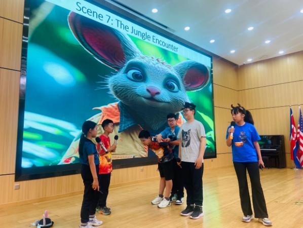 北京市忠德學校英語風采表演劇照