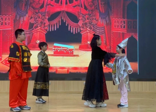 北京市忠德學校英語風采表演劇照