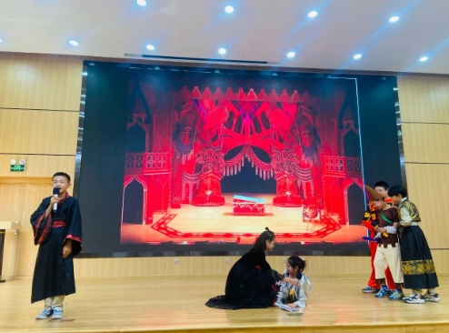 北京市忠德學校英語風采表演劇照