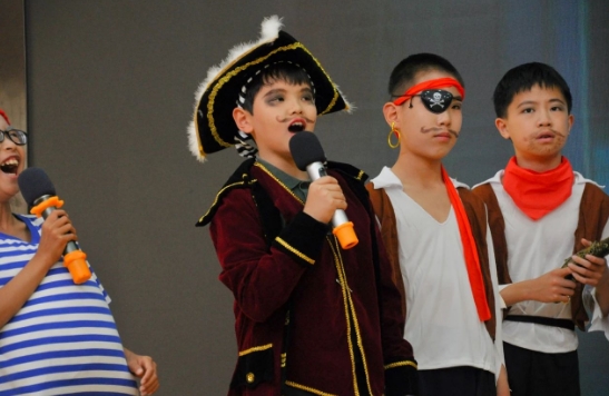 北京市忠德學校英語風采表演劇照