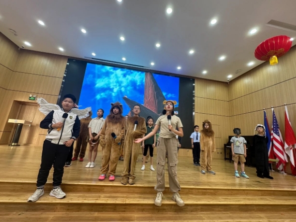 北京市忠德學校英語風采表演劇照