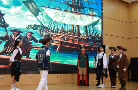 北京市忠德學校英語風采表演劇照