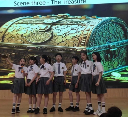 北京市忠德學校英語風采表演劇照