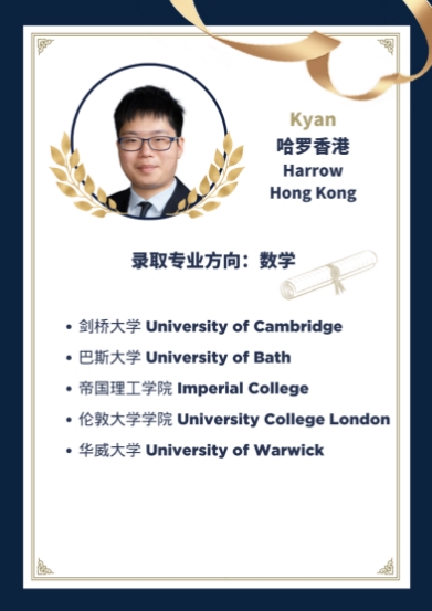 哈羅畢業(yè)生大學(xué)錄取榜單