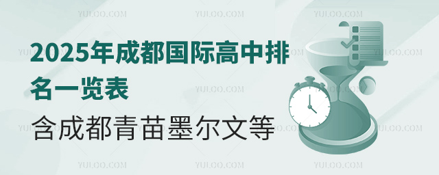 2025年成都國際高中排名一覽表