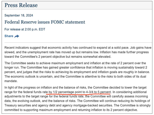 美聯(lián)儲(chǔ)降息