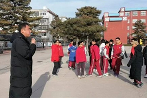 北京市豐臺區(qū)新北賦學校小學段開展防恐防暴應急演練活動！