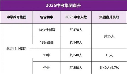 十三中集團直升