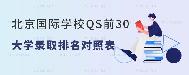 2025北京國(guó)際學(xué)校QS前30大學(xué)錄取排名對(duì)照表