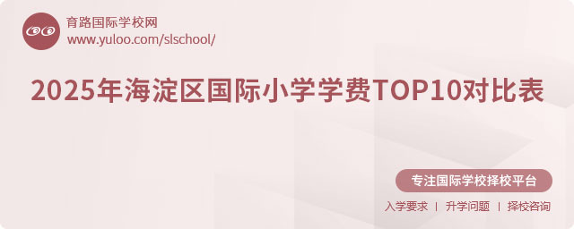 2025年海淀區(qū)國際小學(xué)學(xué)費對比表