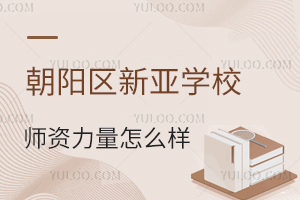 朝陽(yáng)區(qū)新亞學(xué)校師資力量怎么樣？升學(xué)率高嗎？