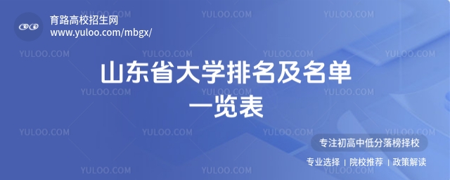 山東省大學(xué)排名及名單一覽表