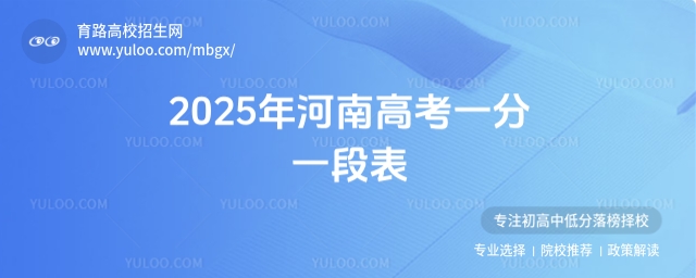 2025年河南高考一分一段表