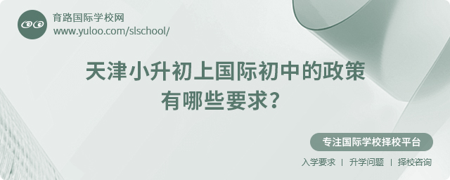2025年天津小升初上國際初中的政策