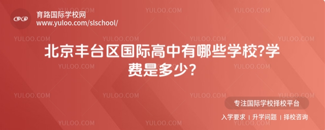 北京豐臺區(qū)國際高中有哪些學(xué)校