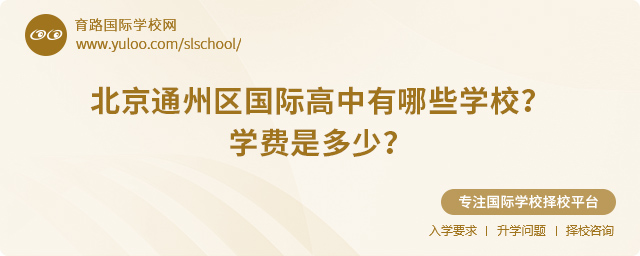 2025年北京通州區(qū)國(guó)際高中有哪些學(xué)校