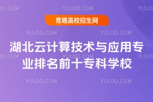 2025湖北云計算技術與應用專業(yè)排名前十?？茖W校