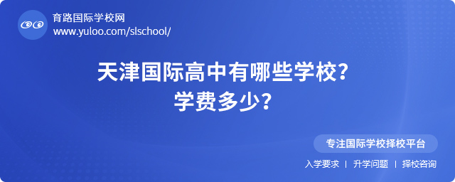 2025年天津國際高中有哪些學校
