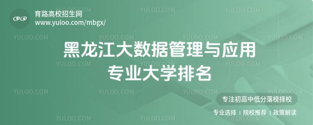 黑龍江大數(shù)據(jù)管理與應(yīng)用專業(yè)大學(xué)排名