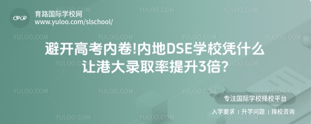 內(nèi)地DSE學(xué)校港大錄取率