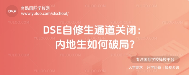 DSE自修生通道關(guān)閉:內(nèi)地生如何破局?