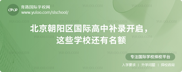 朝陽區(qū)國際高中補(bǔ)錄