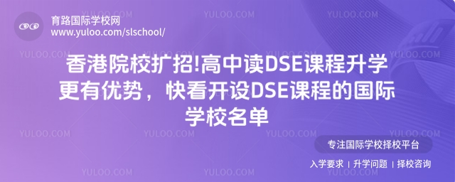 開設(shè)DSE課程的國際學(xué)校