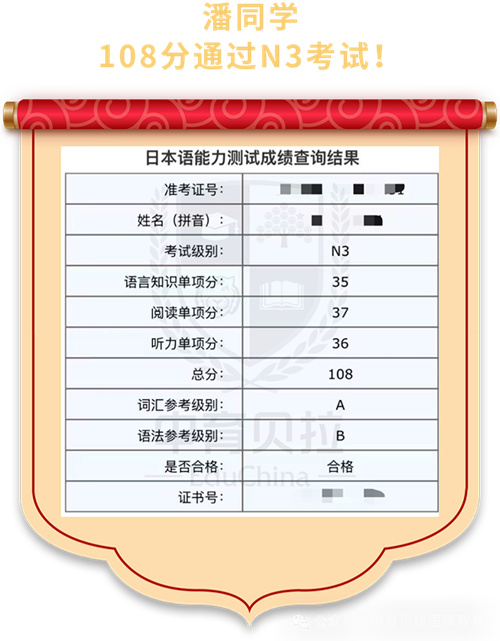 m中育貝拉日語(yǔ)學(xué)部成績(jī)g