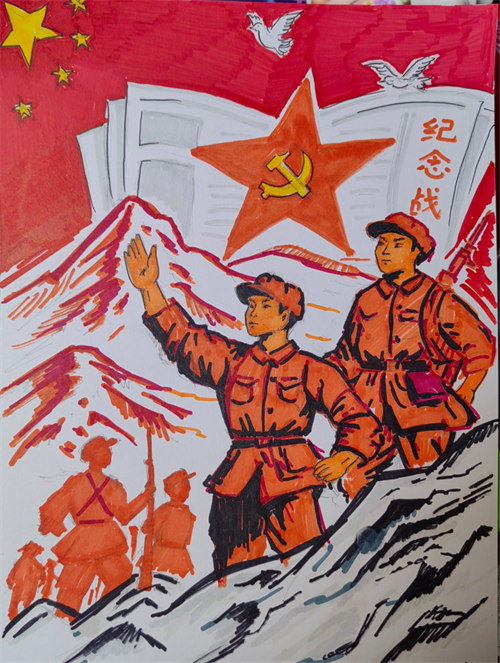 東北大學(xué)哈珀OSSD國際教育中心師生共觀大閱兵