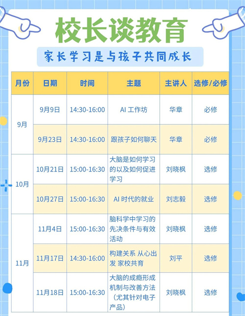 一土致知學(xué)校家庭教育