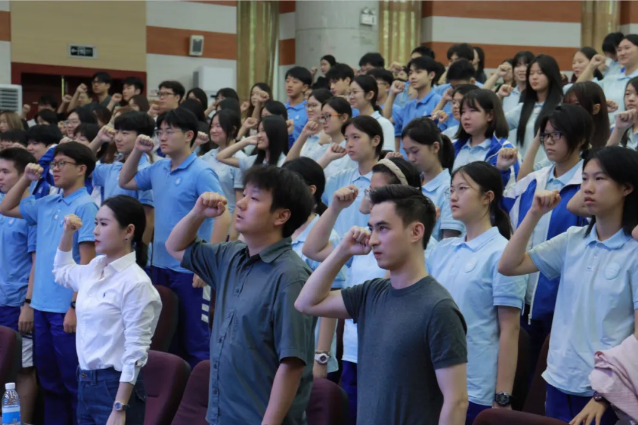 石室天府國際部開學典禮