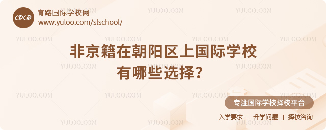 2026年非京籍在朝陽區(qū)上國際學(xué)校有哪些選擇