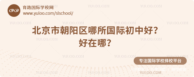 北京市朝陽區(qū)哪所國際初中好