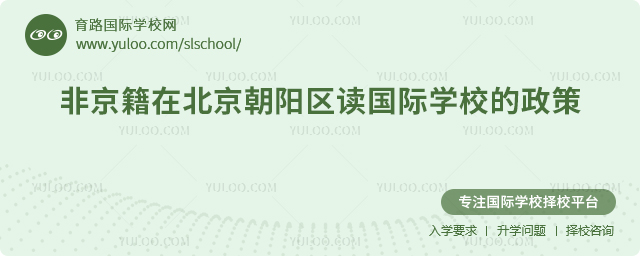 2026年非京籍在北京朝陽區(qū)讀國際學(xué)校的政策