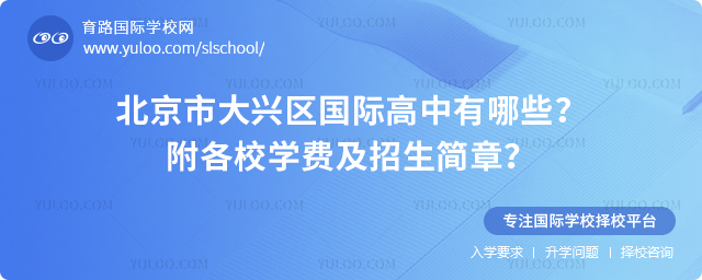 2026年北京市大興區(qū)國(guó)際高中有哪些
