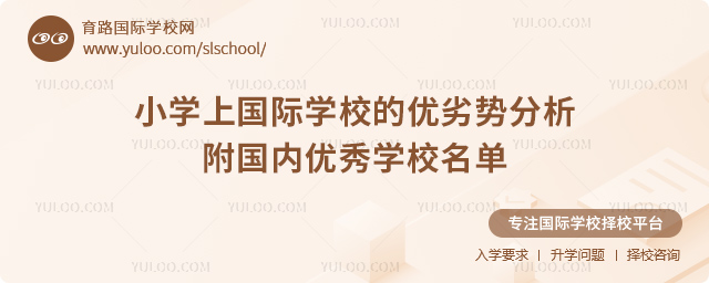 小學上國際學校的優(yōu)劣勢分析