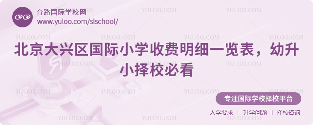 北京大興區(qū)國際小學收費明細