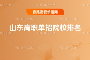 2026年山東高職單招院校排名