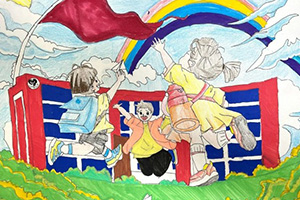 官方白名單賽事，北京市匯賢學(xué)校學(xué)子在希望頌書畫大展和學(xué)院之路獲獎！